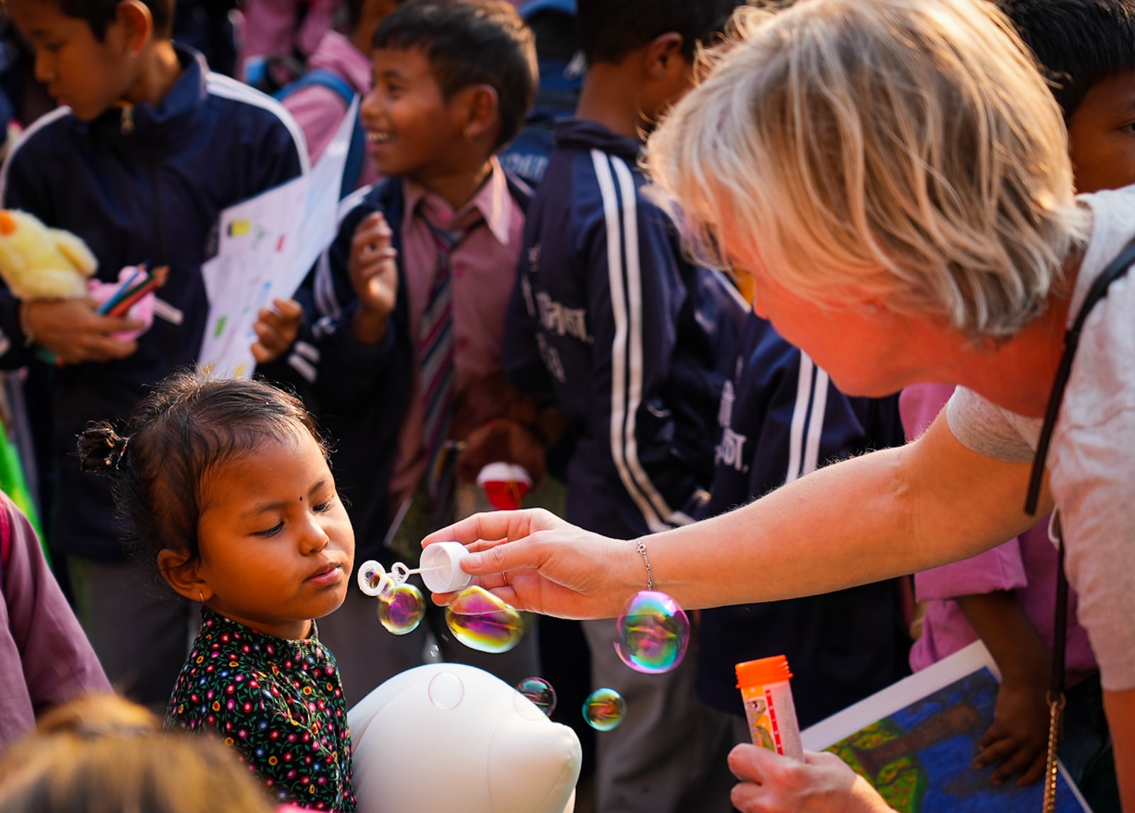 Mission humanitaire école enfants