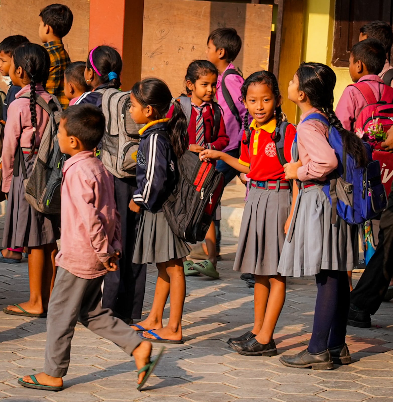 Mission humanitaire école